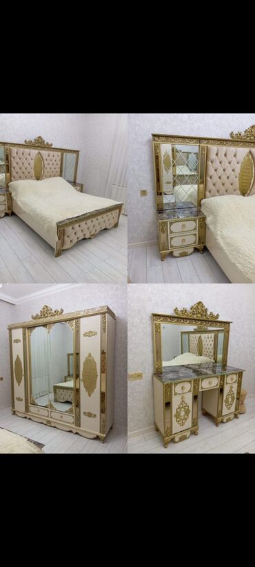 2 односпальные кровати, Шкаф, Комод, Трюмо, Азербайджан, Б/у