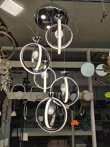 lampa susəsi: Led Çılçıraq, 4 və daha çox lampa, Metal — 3