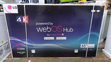 купить телевизор 65 дюймов: Телевизор LG 65', ThinQ AI, WebOS 5.0, Al Sound, Ultra Surround