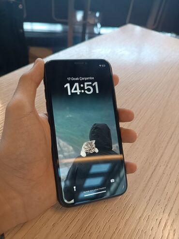 100 manata yeni telefonlar: IPhone Xr, 64 GB, Qara, Zəmanət