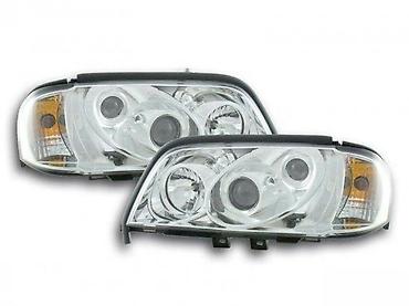 Car Lighting & Signaling: HROM CLEAR GLASS FAROVI MERCEDES BENZ C KLASA W202 | Crni tuning — 1