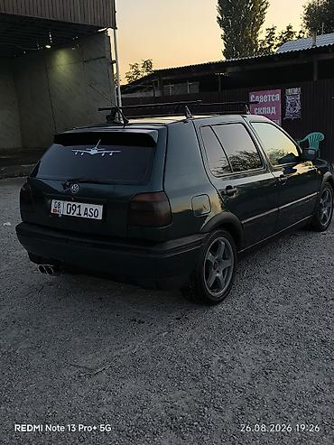 Volkswagen: Volkswagen Golf: 1997 г., 1.6 л, Кол менен иштөөчү, Бензин — 7