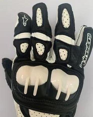 Oprema za bicikliste: Rukavice za motocikl – sportski model GPX - Materijal: prirodna koža — 12