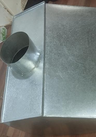 kömürlü aspiratör: Sinkafon üçün metal aspirasiya başlığı (havalandırma şkafi) - — 3