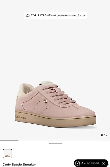 Айымдардын бут кийими: Кроссовкалар, 36.5, Michael Kors, Жаңы, түсү - Кызгылт — 1