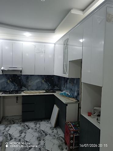 alçıpan potolok dizayni: Daxili dizayn və təmir xidməti - Zal, mətbəx və sanitar qovşaqlar — 2