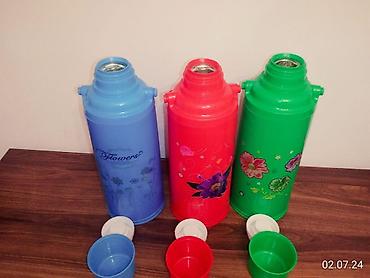Termoqablar: Rəng - Qırmızı, Termos, 2 l, Rusiya — 8