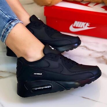 Patike: Nike air max 90 patike crne i bele ekokoža Novo Brojevi 36 do 46 fb — 4