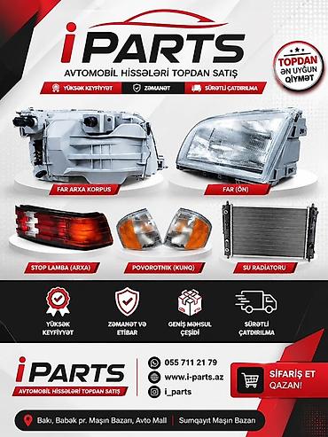 IPARTS – Avtomobil hissələri topdan satış Məhsul və xidmətlər: - Far lalafo.az -da IPARTS – Avtomobil hissələri topdan satış Məhsul və xidmətlər: - Far