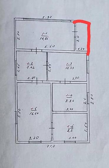 Продажа коттеджей и домов: СРОЧНО продаётся участок в с.Таш-Дөбө (Воронцовка)большой — 9