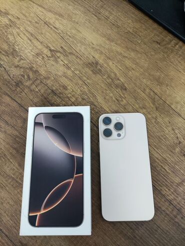 Apple iPhone: IPhone 16 Pro Max, 512 GB, Desert Titanium, Face ID, Zəmanət, Sənədlərlə — 2