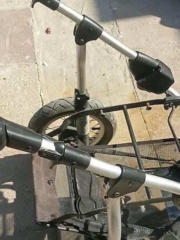 velosiped 4 tekerli: Uşaq arabasının (şassi) çərçivəsi - Güclü alüminium şassi, iki — 4