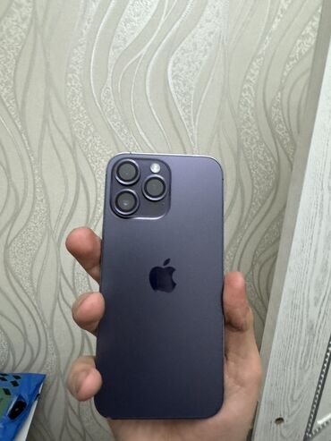 телефое: IPhone 14 Pro Max, Колдонулган, 1 ТБ, Deep Purple, 89 %