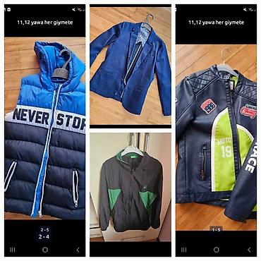 Koftalar, sviterlər: Uşaq geyimləri – 10-12 yaş - Benetton sviter/svitşotlar: - Boz — 21