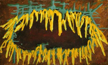 alca sekli: 47x77 ketanyagli boya 500 manat