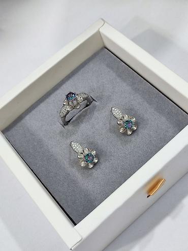 Серебряные наборы украшений: Серебро 925 пробы Размеры имеются Есть доставка по городу и — 6