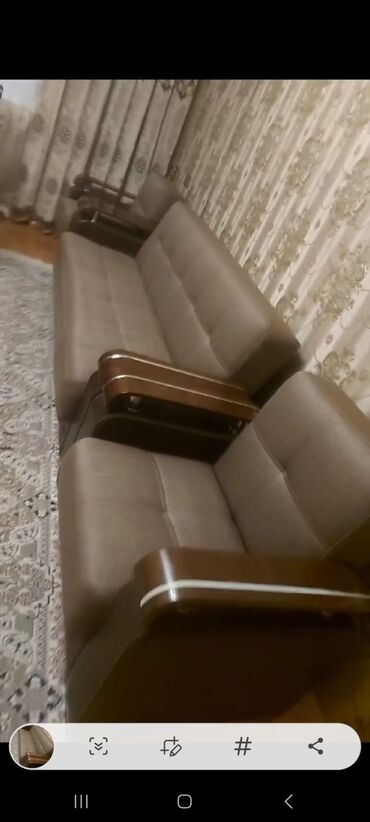 metbex ucun kunc divan: Диван, Б/у, Раскладной