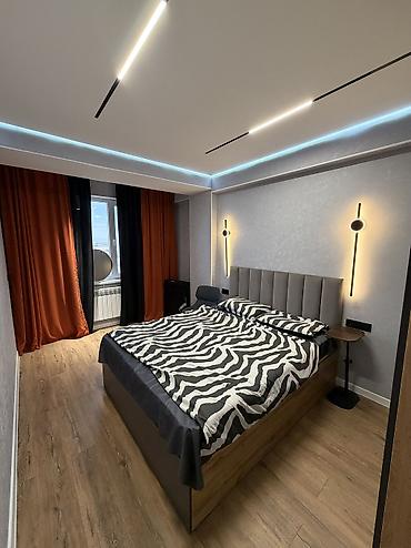 Продажа квартир: 2 комнаты, 61 м², Кок-Жар мкр 9 этаж, Дизайнерский ремонт — 13