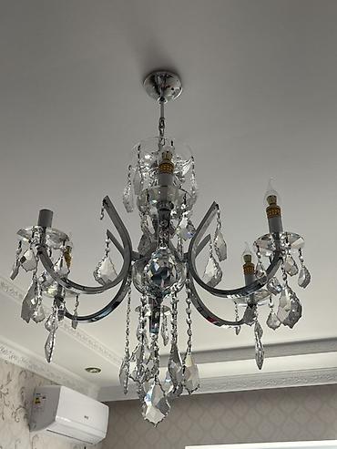 drel satisi: Çılçıraq, 6 lampa, Xrustal — 1
