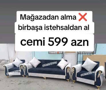 Sifarişlə divanlar: Divan, Qonaq otağı üçün, Parça, Bazalı, Açılan, Kitab — 25
