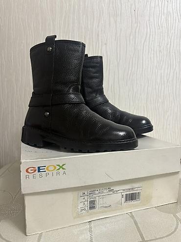 geox: Полусапожки зимние GEOX Respira девочковые. В идеальном состоянии — 1