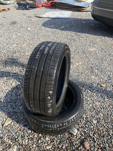 Шины: Шины 225 / 50 / R 17, Лето, Б/у, Пара, Легковые, Michelin