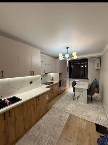 квартира в бишкеке с подселением: 2 комнаты, 60 м², Элитка, 2 этаж, Дизайнерский ремонт
