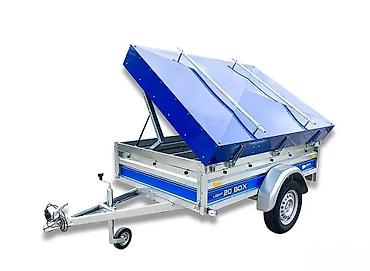 Prikolice: AUTO PRIKOLICA VESTA LIGHT 20 BOX 750KG | Vesta Light 20 BOX Ukupna — 4