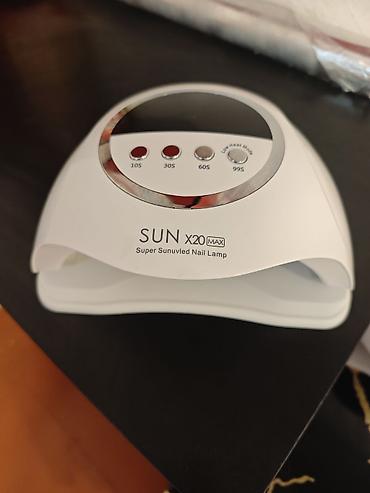 led fener: SUN X20 Max – Super Sunuvled Dırnaq Lampası - Gellak və gel — 1