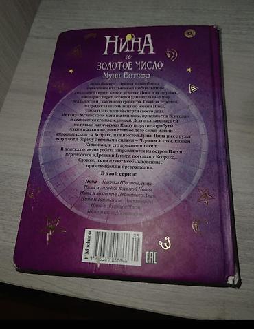 Bədii ədəbiyyat: Məhsul: Kitab – “Нина и Золотое Число” (Nina və Qızıl Rəqəm) Müəllif — 2