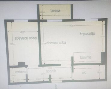 Dugoročni najam stanova: 2 sobe — 1