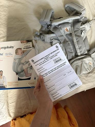 ergobaby: Эрго-рюкзак Ergobaby Omni Breeze, серый Возможен небольшой торг — 6