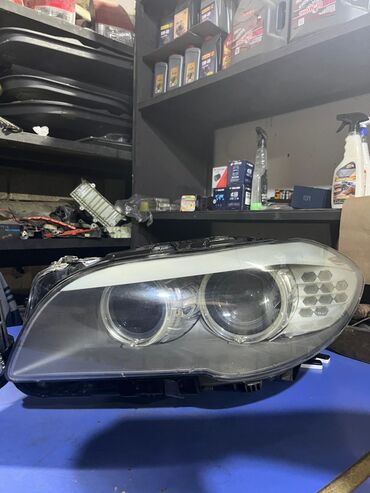 Faralar: Komplekt, Yaxın və uzaq vuran işıqlar BMW, 2012 il, Orijinal, İşlənmiş — 4