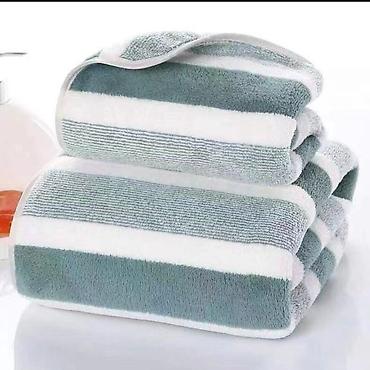 Peškiri: Ultra upijajući peškiri sa prugama -Materijal: mekana,gustotkana — 8