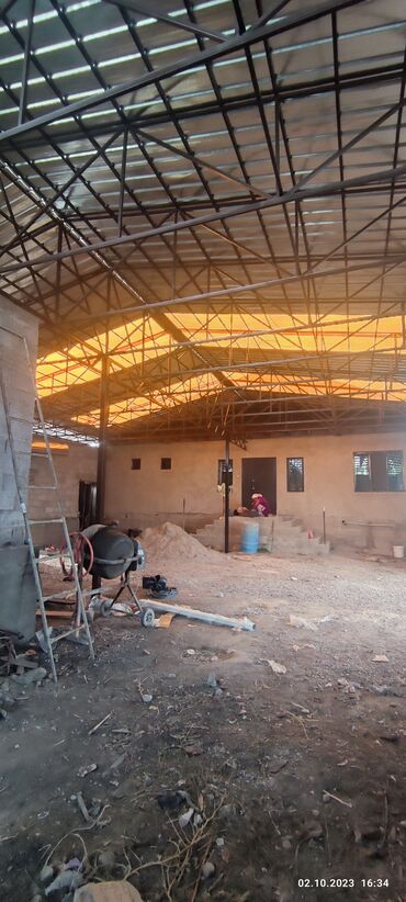 Кровля крыши: Изготовление и монтаж металлоконструкций навесов магазинов и ангаров — 4