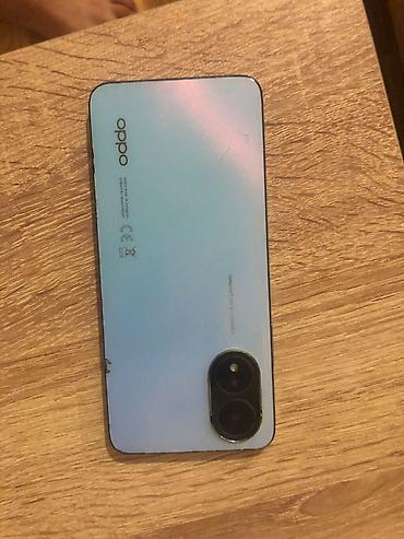 one plus 15 qiymeti: Oppo A18, 128 GB, rəng - Mavi, Qırıq — 3