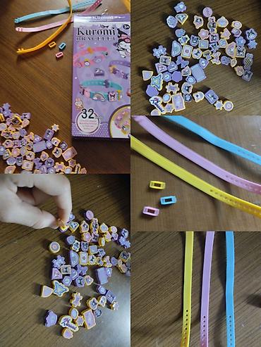 Bilərziklər: Kawaii braclet- uşaq üçün kreativ qolbaq dəsti Məzmun: - 3 yaşdan — 1