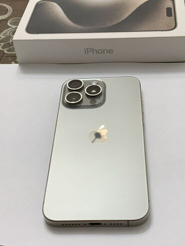 Apple iPhone: IPhone 15 Pro Max, Б/у, 256 ГБ, Natural Titanium, Коробка, 88 % — 7