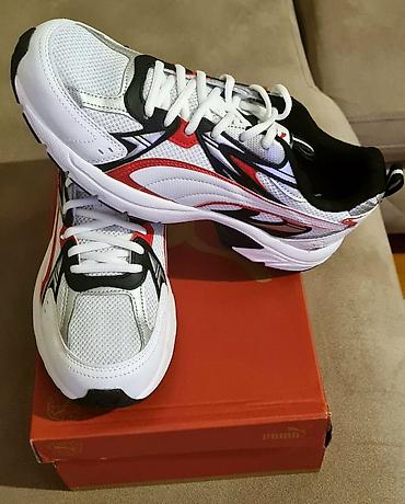 jordan kişi krossovkaları: Puma Milenio Tech ağgümüşübejiviy rənglərin qarışığıdır — 5