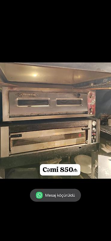 soba aliram: 2eded pizza sobası cəmi 850₼ biri qaz biri tokla işləyir 3faza sgs — 1