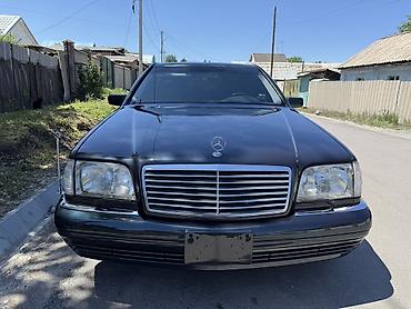1998: Mercedes-Benz S-Class: 1998 г., 5 л, Автомат, Бензин, Седан — 1