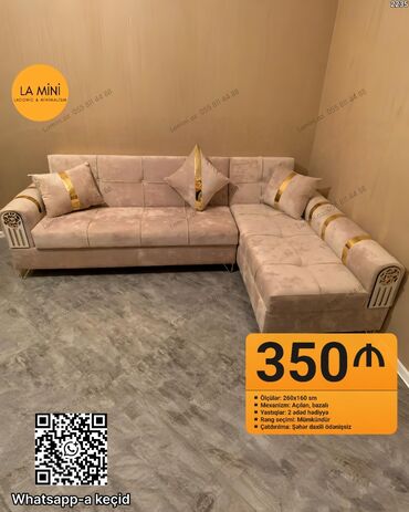 metbext ucun divan: Угловой диван, Раскладной, С подъемным механизмом, Ткань, Бесплатная доставка в черте города