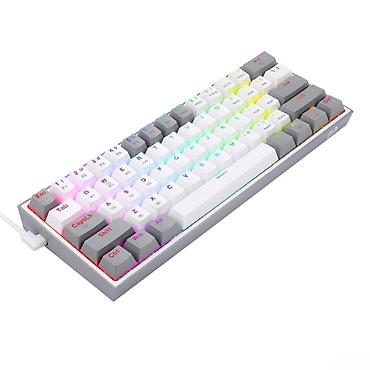 klavyatura komputer: Redragon K616RGB G/W Fizz Pro Red Switch simsiz mexaniki gaming — 2