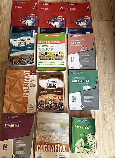 rm mətn kitabı: Məktəb və hazırlıq üçün müxtəlif fənn üzrə dərslik və test topluları — 1
