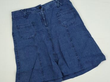 zara białe spodnie z wysokim stanem: Zara, Спідниця жіноча, розмір M
