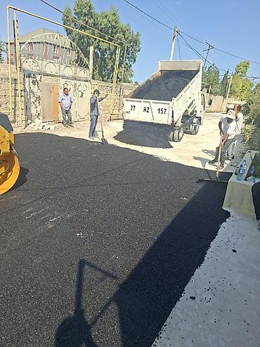 daye işleri: Xidmət: Asfalt döşəmə və yol-örtüyü işləri Təsvir: - Məişət həyəti — 9