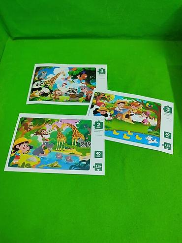 Игрушки: Пазл для малышей в ассортименте🧩Комплектация товара: 2 разных пазла на at lalafo.kg — 8 Игрушки: Пазл для малышей в ассортименте🧩Комплектация товара: 2 разных пазла на — 8