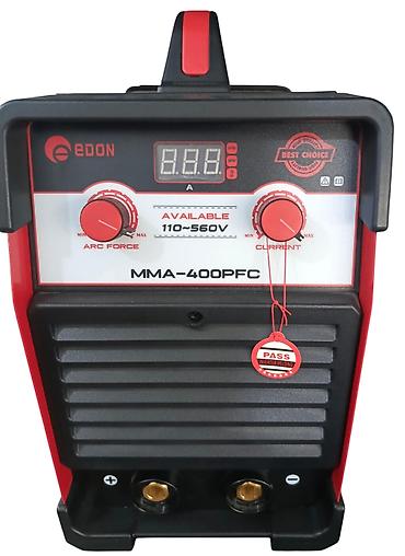 Qaynaq, svarka aparatları: №: 11787 Məhsulun adı: Qaynaq aparatı Edon MMA-400PFC Brend: Edon — 1