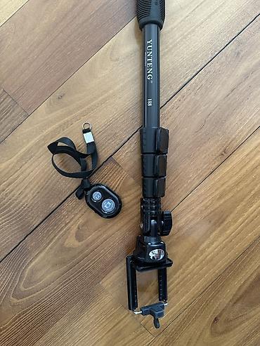 self portrate: Yunteng 188 univeral selfi çubuğu və mini tripodu - Mobil telefonlar — 1