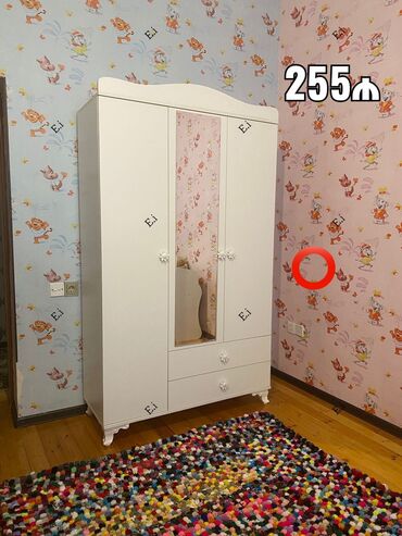 1 kub taxta qiymeti 2024: Новый, Распашной, 3 двери Гардеробный шкаф